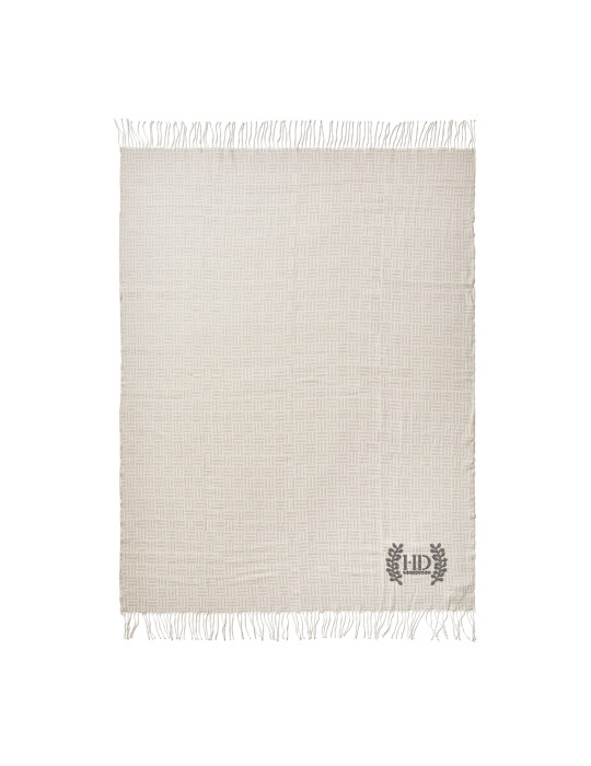Plaid jacquard Vinga Lenox à motif géométrique personnalisable