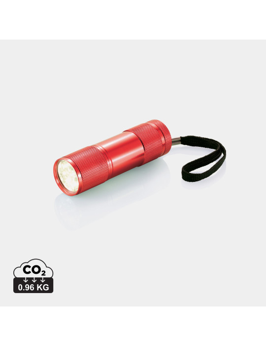 Lampe Quattro en aluminium à 9 LED personnalisable
