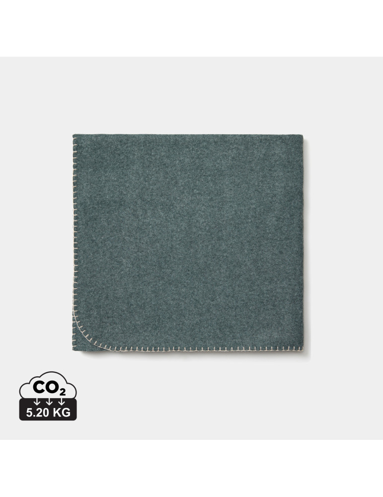 Plaid convertible en poncho Vinga Bilton recyclé personnalisable