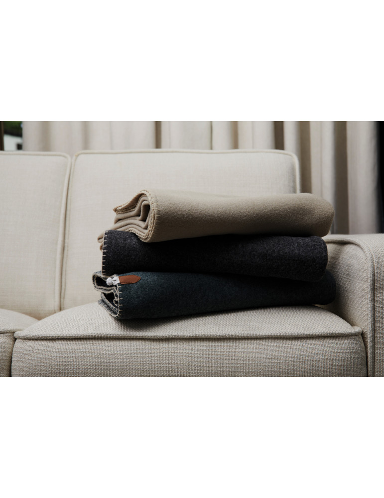 Plaid convertible en poncho Vinga Bilton recyclé personnalisable
