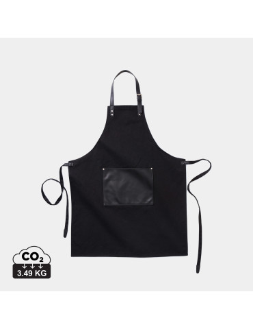 Tablier Vinga Casbas en toile coton avec détails PU personnalisable