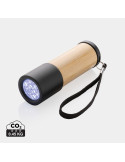 Lampe torche bambou et ABS recyclé RCS personnalisable
