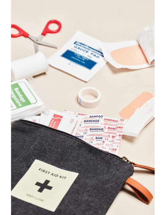 Trousse de premiers secours Vinga Asado zippée personnalisable