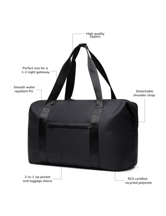 Sac voyage Vinga Baltimore 24 h 34 litres RCS personnalisable