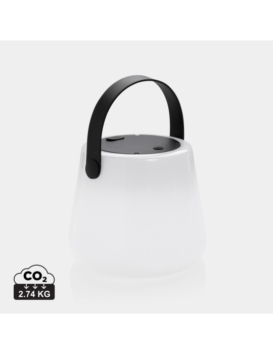 Lampe SolarGlow solaire et USB-C RCS personnalisable