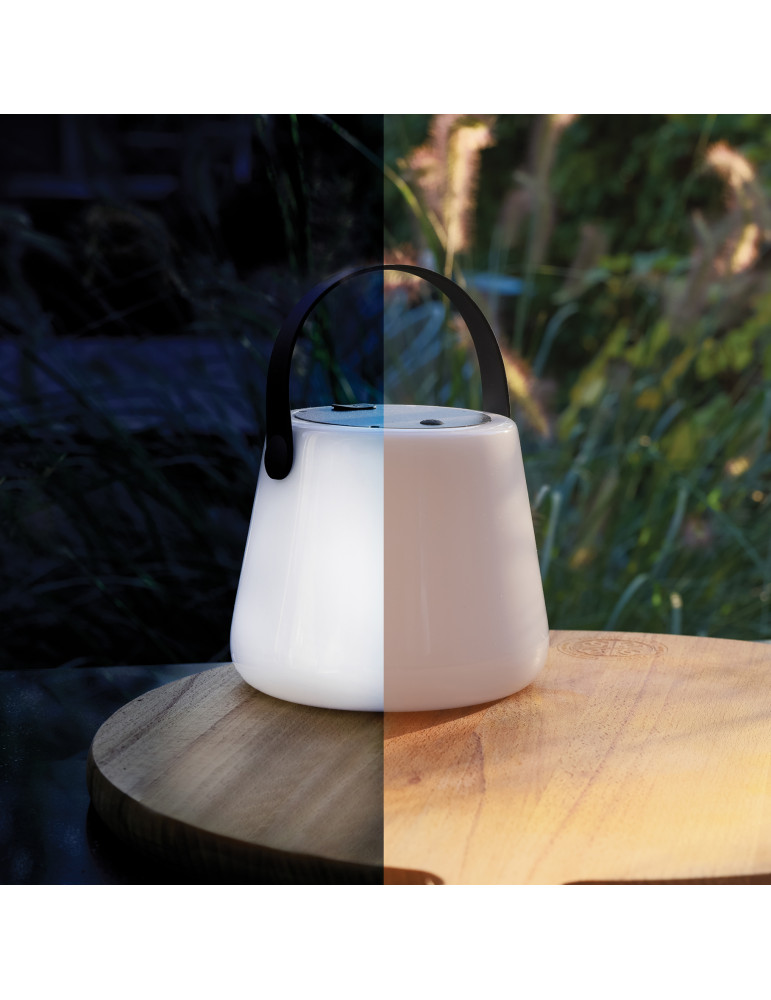 Lampe SolarGlow solaire et USB-C RCS personnalisable