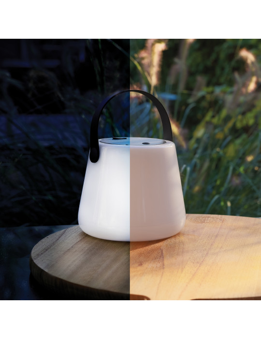 Lampe SolarGlow solaire et USB-C RCS personnalisable