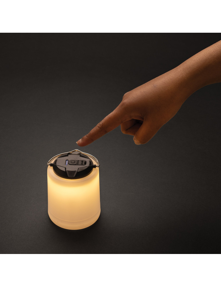 Lampe Limio rechargeable 300 lm RCS personnalisable
