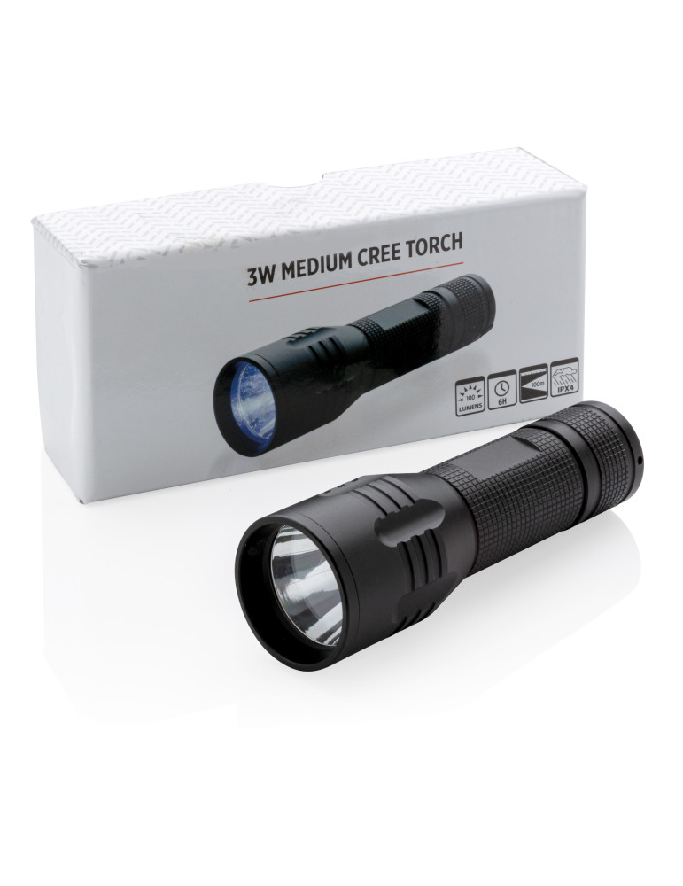 Lampe torche CREE 3 W medium 100 lm personnalisable