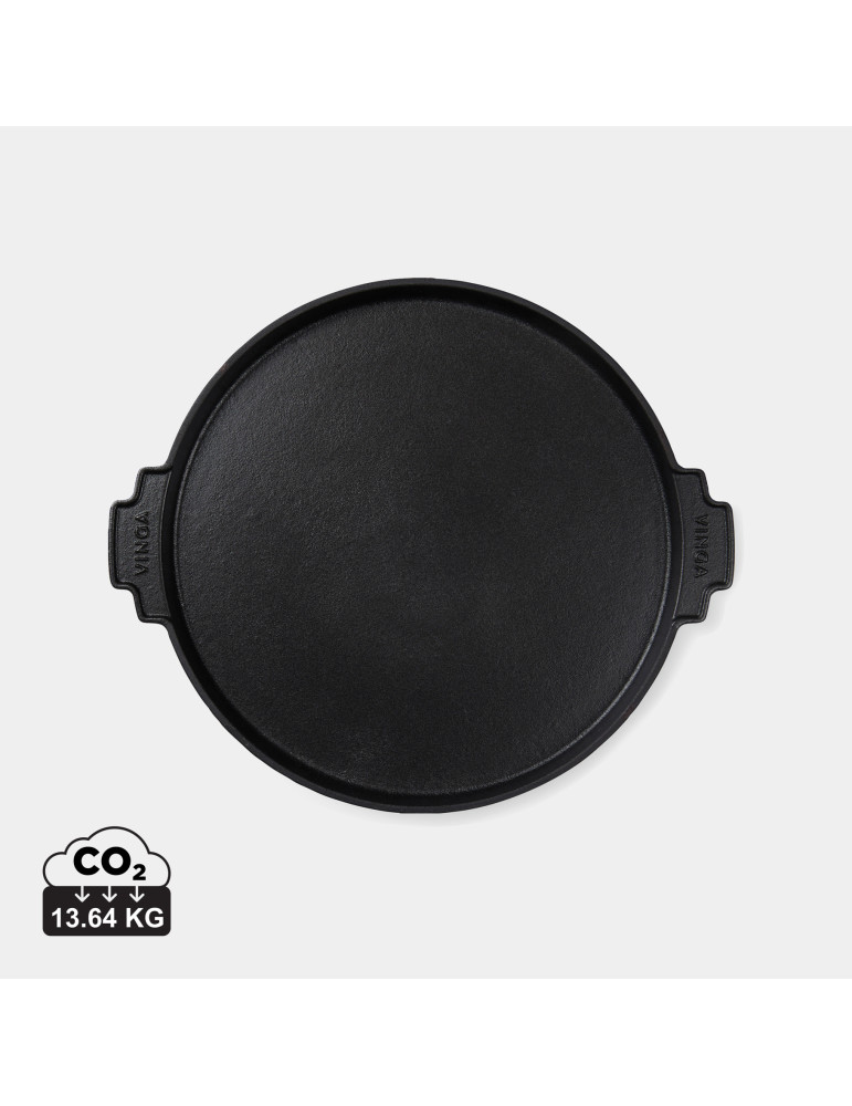 Plancha ronde Vinga Monte Ardoise 30 cm personnalisable