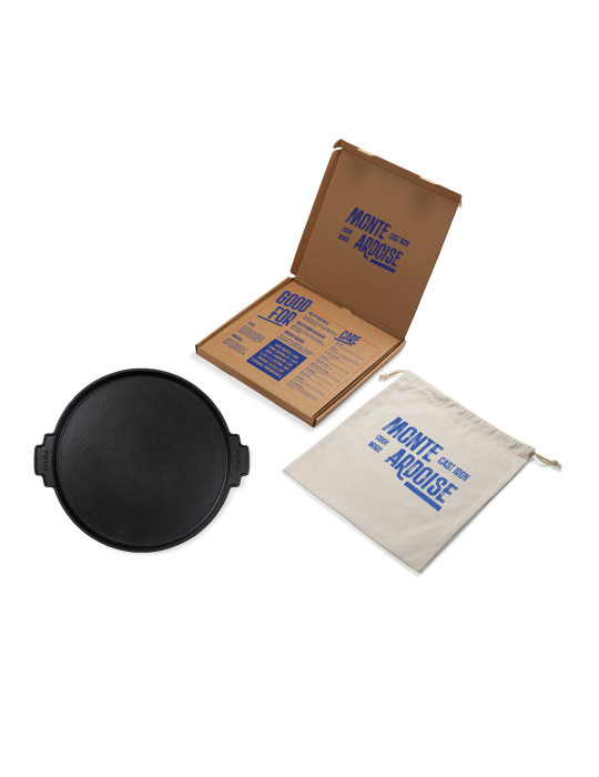 Plancha ronde Vinga Monte Ardoise 30 cm personnalisable