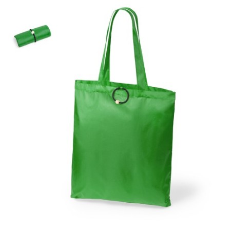 Sac Publicitaire Personnalisé Pliable Conel Matières : polyester Couleurs : rouge cadeau collaborateur premium
