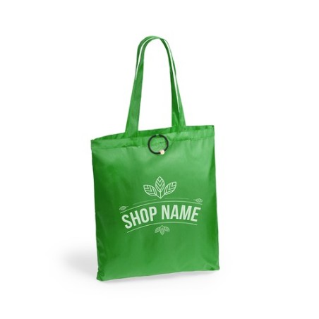 Sac Publicitaire Personnalisé Pliable Conel Matières : polyester Couleurs : rouge cadeau client original