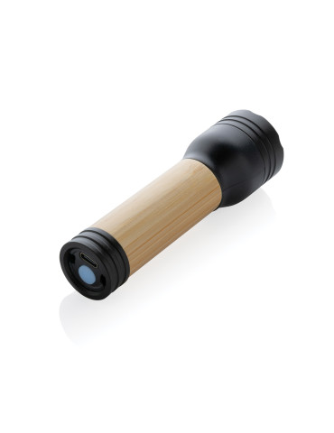 Lampe Lucid 1 W bambou et ABS RCS personnalisable 2