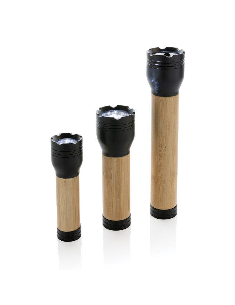 Lampe Lucid 1 W bambou et ABS RCS personnalisable