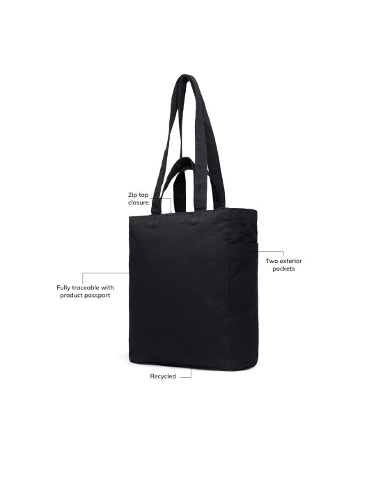 Tote bag zippé Vinga Hilo 22 litres toile AWARE personnalisable