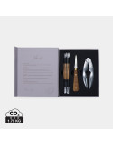 Coffret Vinga Histoire des fruits de mer en forme de livre personnalisable
