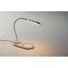 Lampe de bureau  et chargeur haute technologie SATURN Matières : ABS Couleurs : blanc impression haute définition