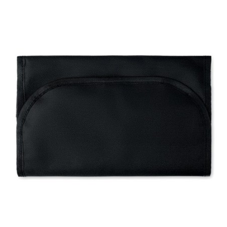 Sac d'accessoires de voyage personnalisé - COTE BAG Matières : PET Couleurs : noir cadeau entreprise pas cher