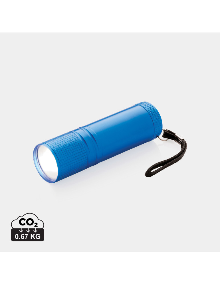 Lampe torche COB de poche en aluminium personnalisable