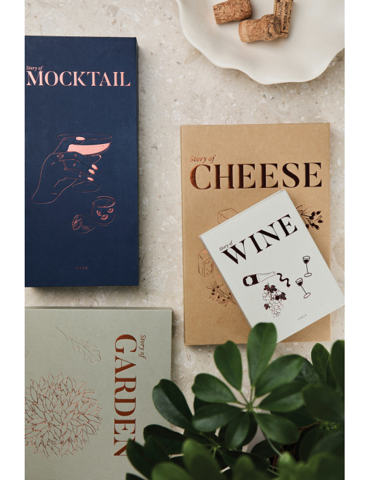 Coffret Vinga Histoire du fromage trois couteaux personnalisable