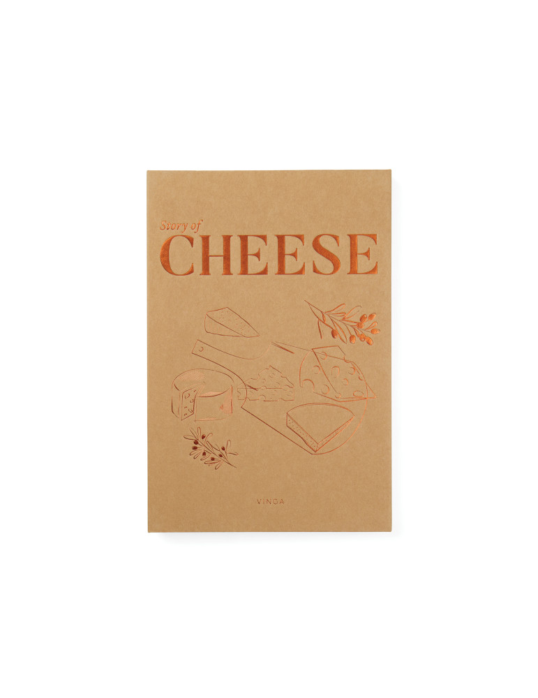 Coffret Vinga Histoire du fromage trois couteaux personnalisable