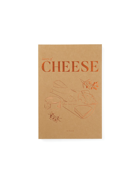 Coffret Vinga Histoire du fromage trois couteaux personnalisable
