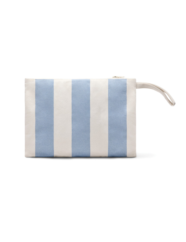 Pochette zippée Vinga Lagoa toile recyclée GRS personnalisable