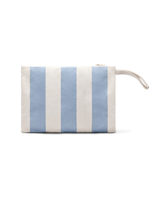 Pochette zippée Vinga Lagoa toile recyclée GRS personnalisable