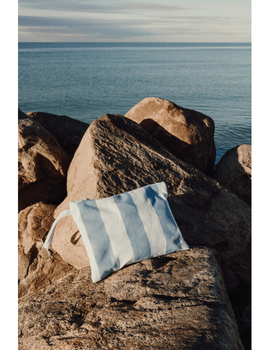 Pochette zippée Vinga Lagoa toile recyclée GRS personnalisable