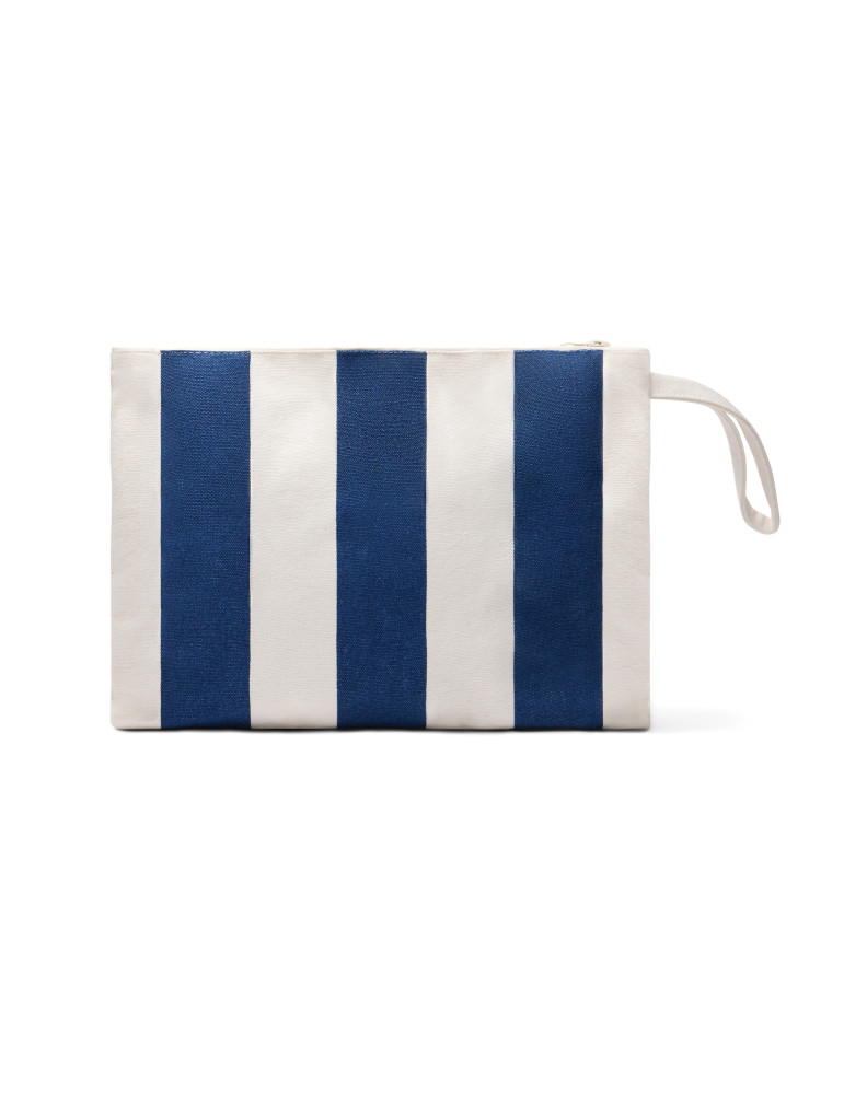 Pochette zippée Vinga Lagoa toile recyclée GRS personnalisable