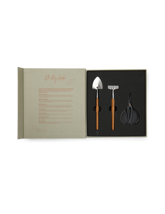 Coffret jardin intérieur Vinga Histoire du jardin publicitaire