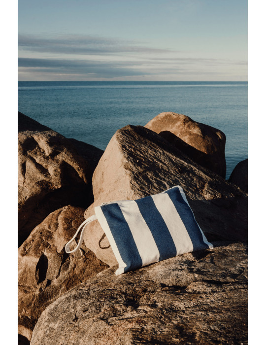 Pochette zippée Vinga Lagoa toile recyclée GRS personnalisable