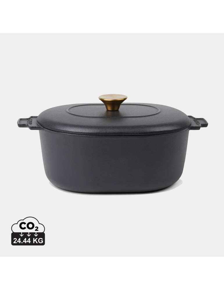 Cocotte Vinga Monte Heritage 4 litres en fonte personnalisable
