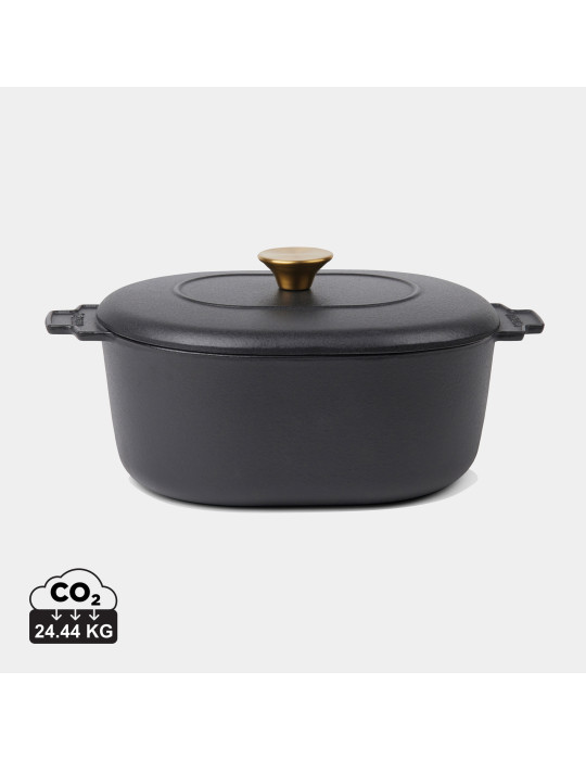 Cocotte Vinga Monte Heritage 4 litres en fonte personnalisable