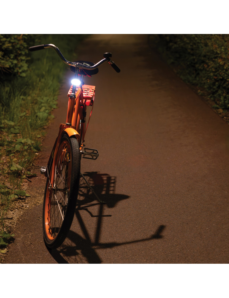Set éclairage vélo Lumino rechargeable RCS personnalisable