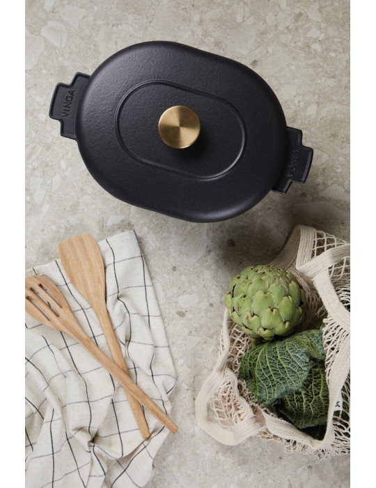 Cocotte Vinga Monte Heritage 4 litres en fonte personnalisable