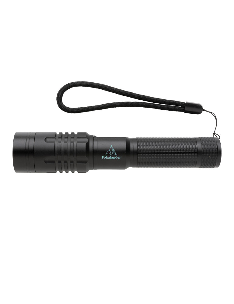 Torche GearX rechargeable USB 1 000 lm personnalisable