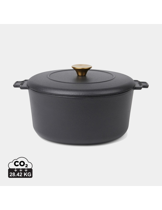 Cocotte Vinga Monte Heritage 5,5 litres fonte émaillée personnalisable