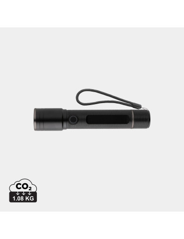 Torche GearX 3 W rechargeable en alu RCS personnalisable