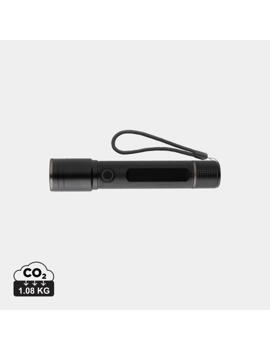 Torche GearX 3 W rechargeable en alu RCS personnalisable