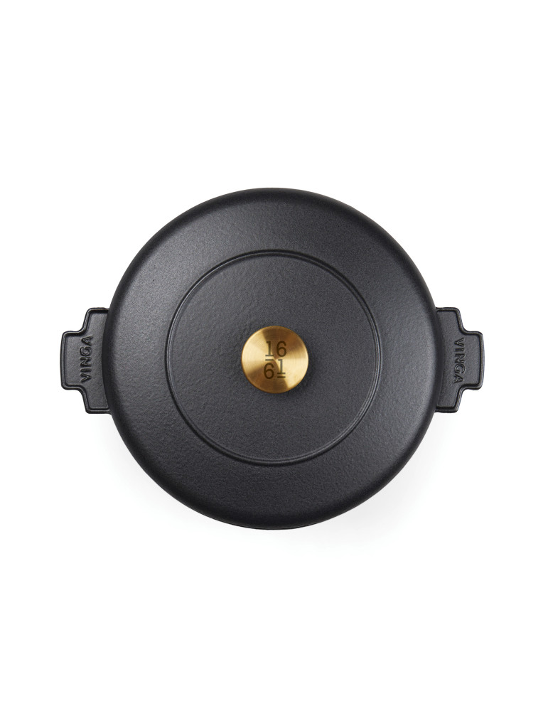 Cocotte Vinga Monte Heritage 5,5 litres fonte émaillée personnalisable