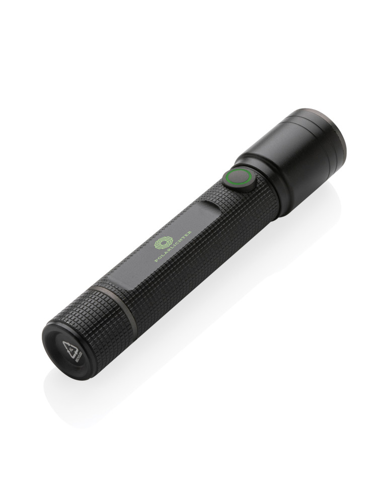 Torche GearX 3 W rechargeable en alu RCS personnalisable