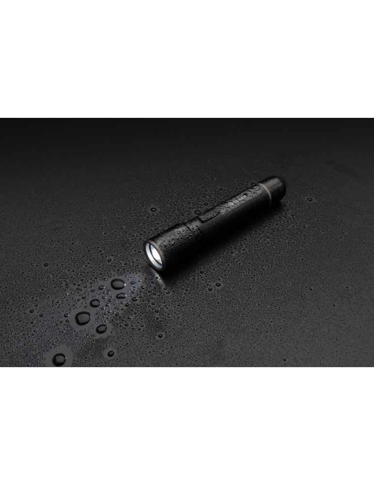 Torche GearX 3 W rechargeable en alu RCS personnalisable
