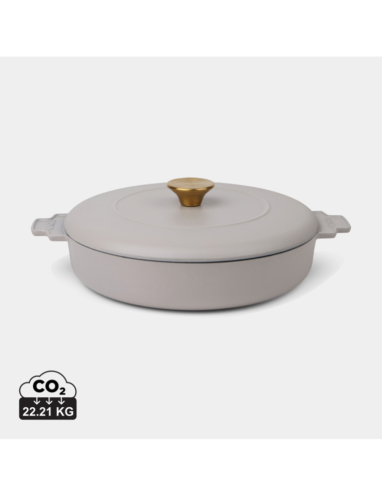 Braisière Vinga Monte Heritage 2,5 litres fonte émaillée personnalisable