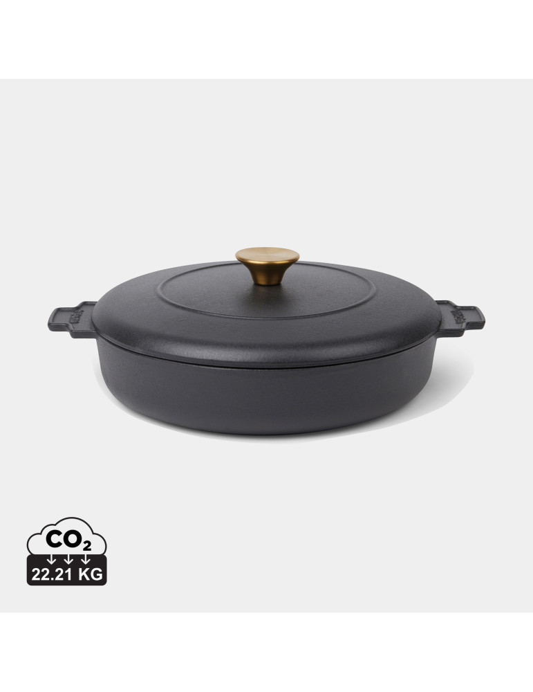 Braisière Vinga Monte Heritage 2,5 litres fonte émaillée personnalisable