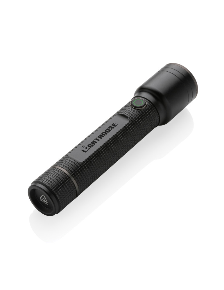 Torche GearX 10 W 800 lm en alu RCS personnalisable