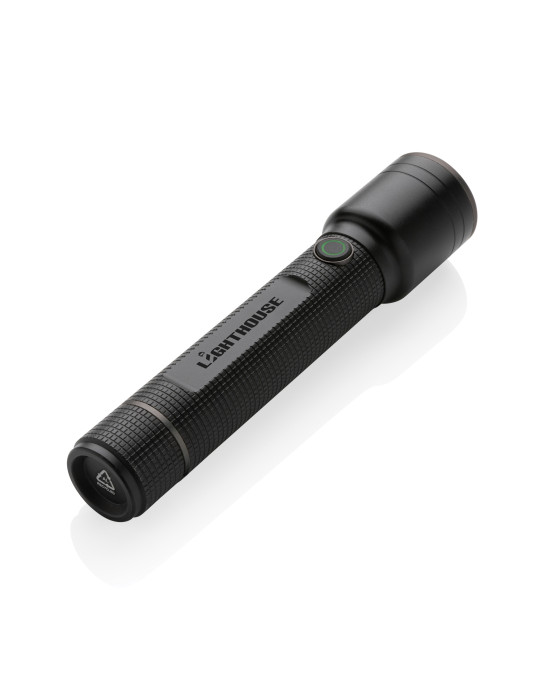 Torche GearX 10 W 800 lm en alu RCS personnalisable