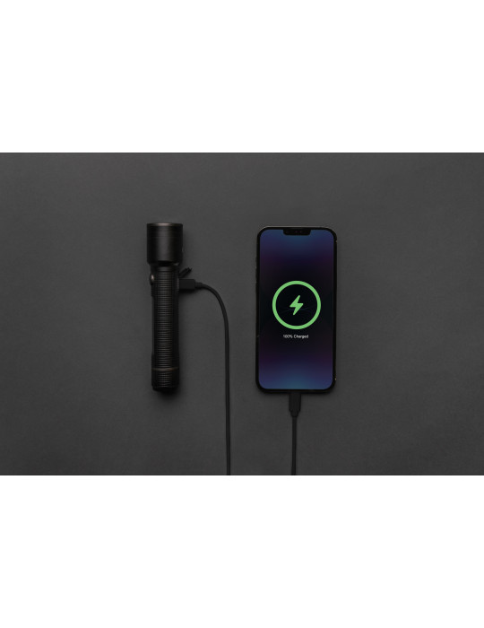 Torche GearX 10 W 800 lm en alu RCS personnalisable