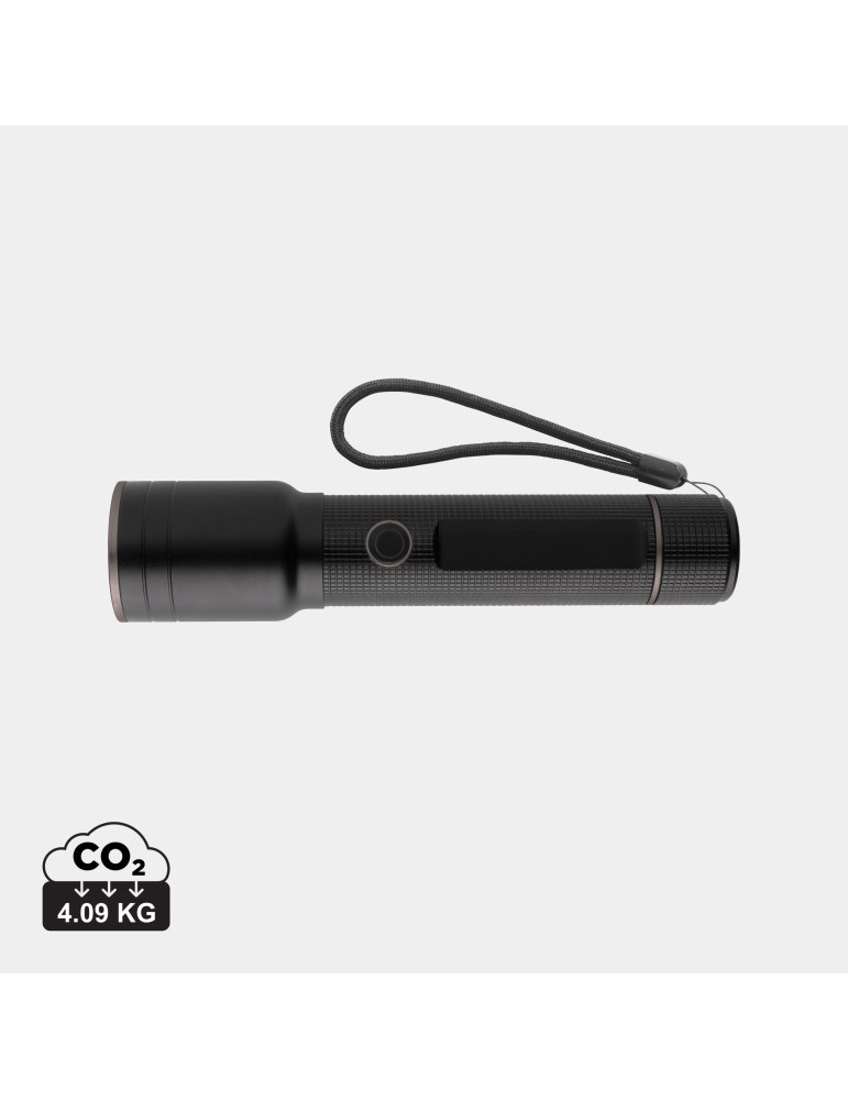Torche GearX 1 500 lm rechargeable en alu RCS personnalisable